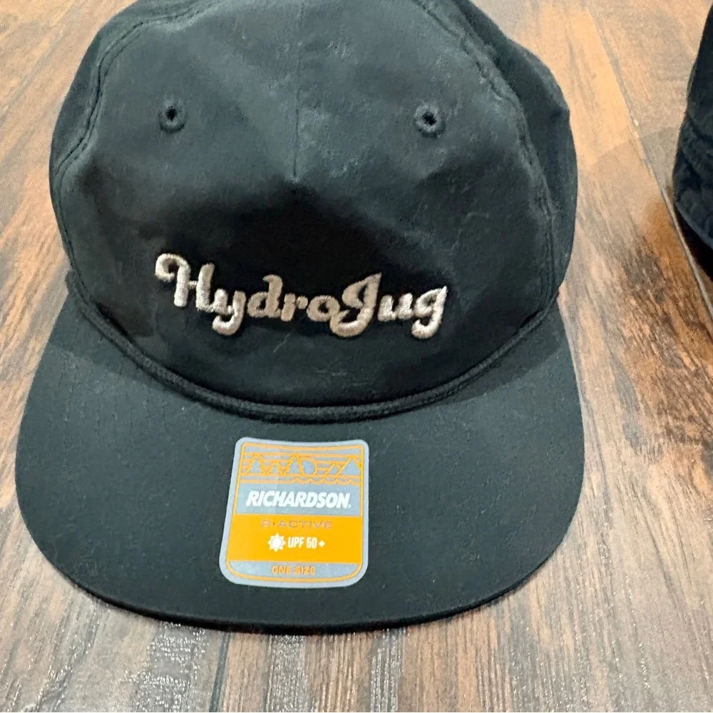 HydroJug Black Snapback Hat | Richardson‎ 112 Trucker Cap